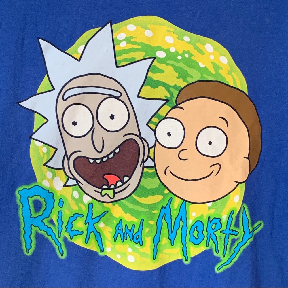 Rick and Morty Adult Swim Graphic Tee